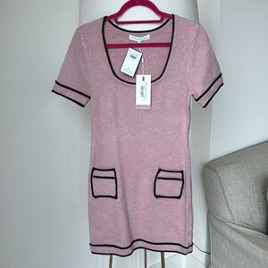 NWT endless rose pink sweater dress